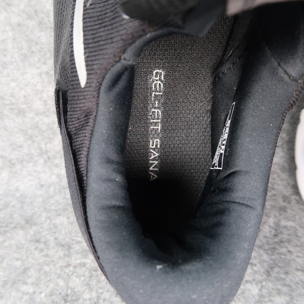 Asics Shoes Womens 9 Athletic Trainer Gel Fit Sana Fitness Running Sneaker Black - Picture 6 of 11